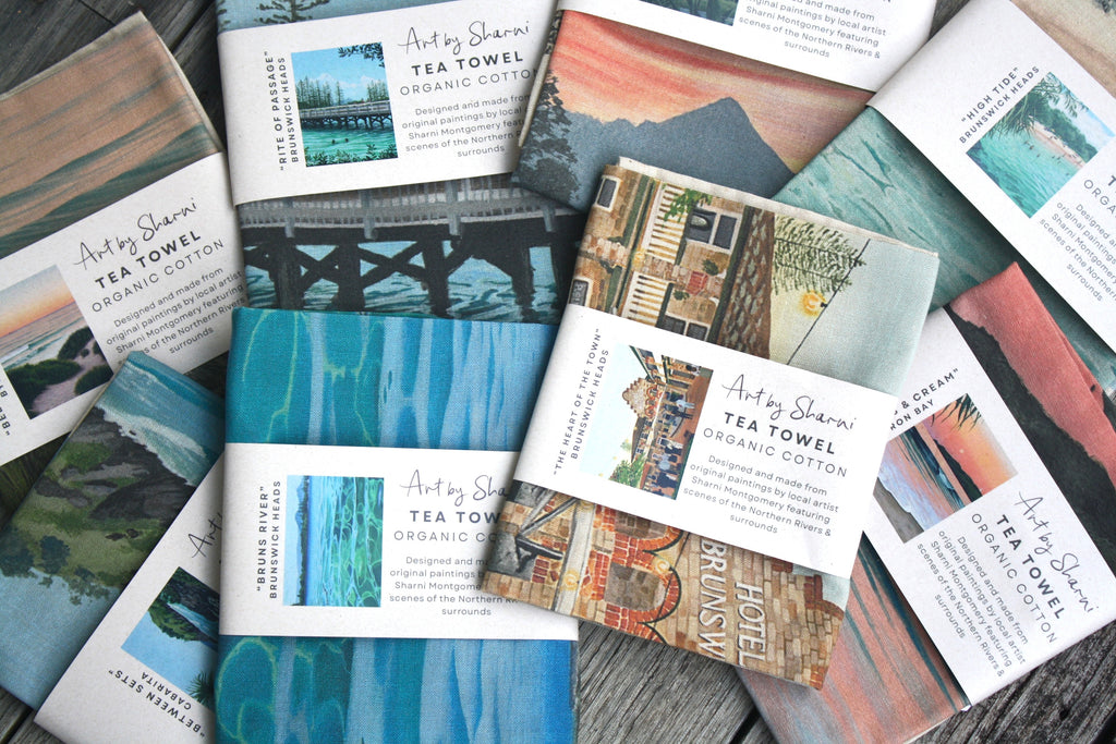 Organic Cotton Tea Towels