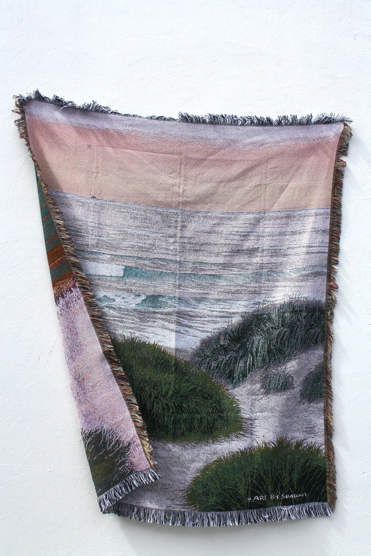 "Belongil at Dusk" Byron Bay - Small Woven Rug