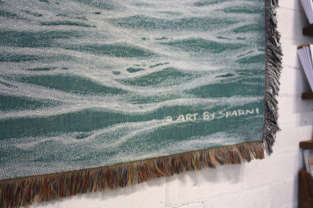 "High Tide" Torakina - Small Woven Rug