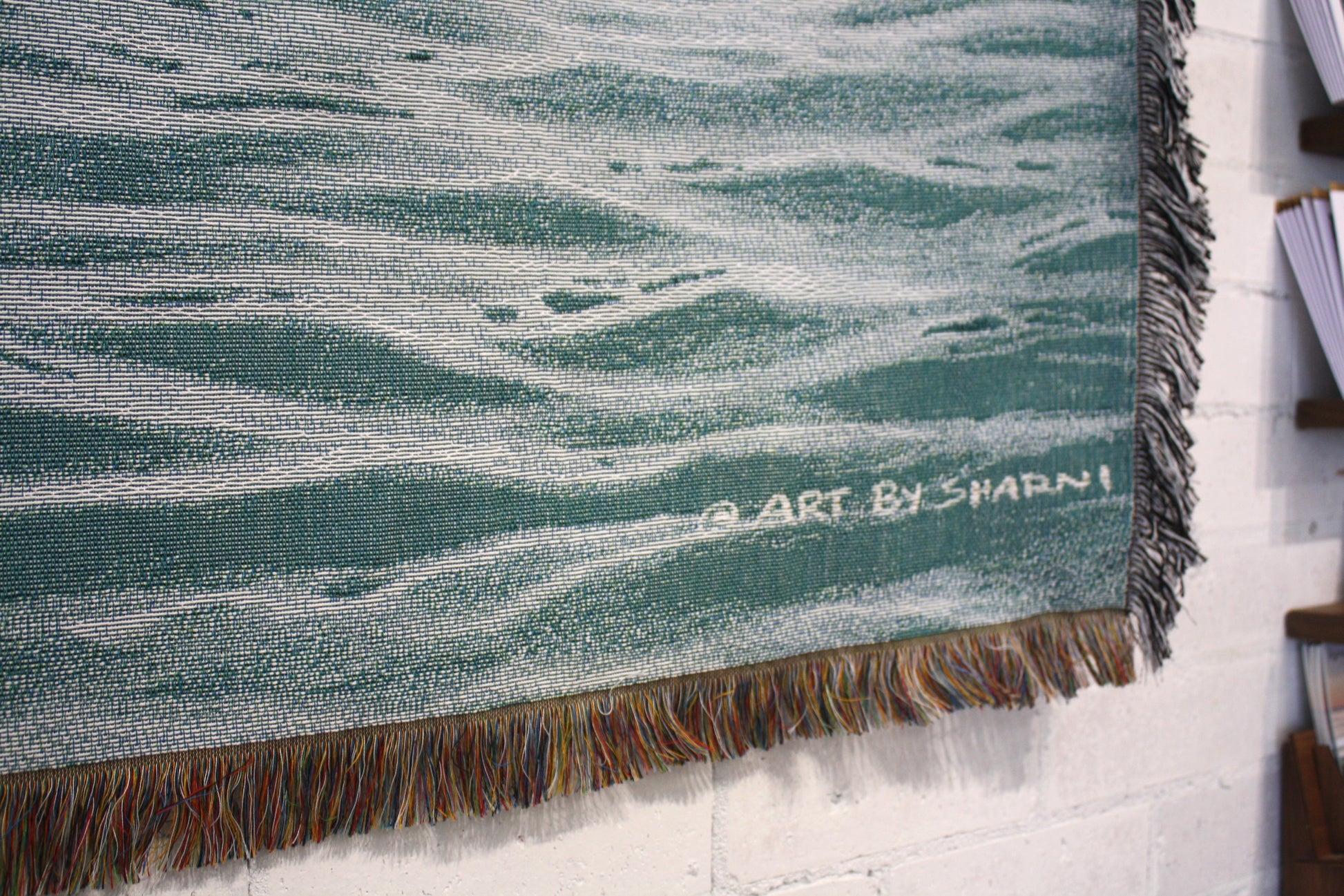"High Tide" Torakina - Small Woven Rug