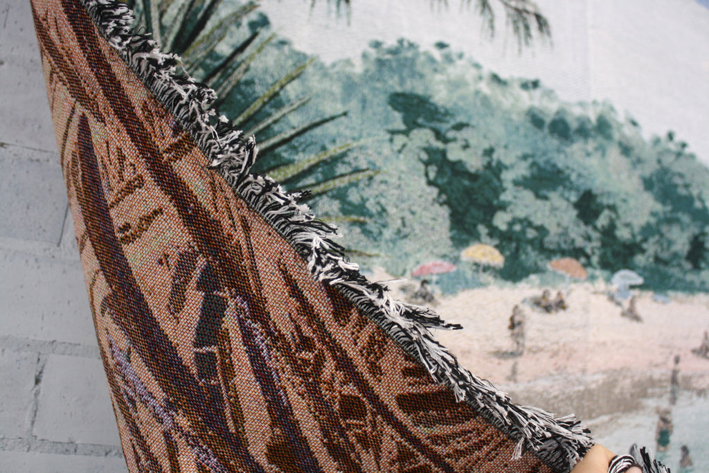 "High Tide" Torakina - Small Woven Rug