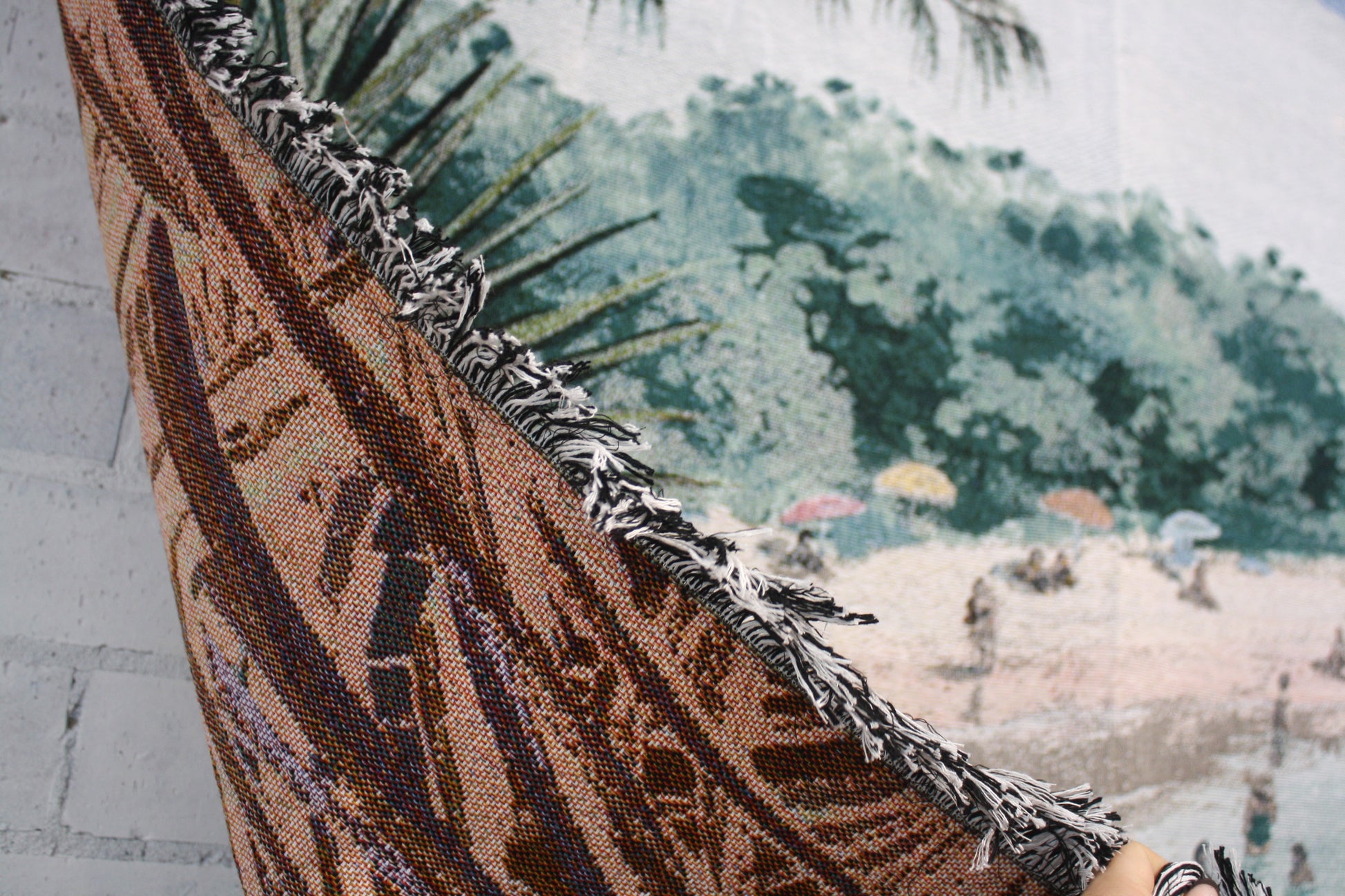 "High Tide" Torakina - Small Woven Rug