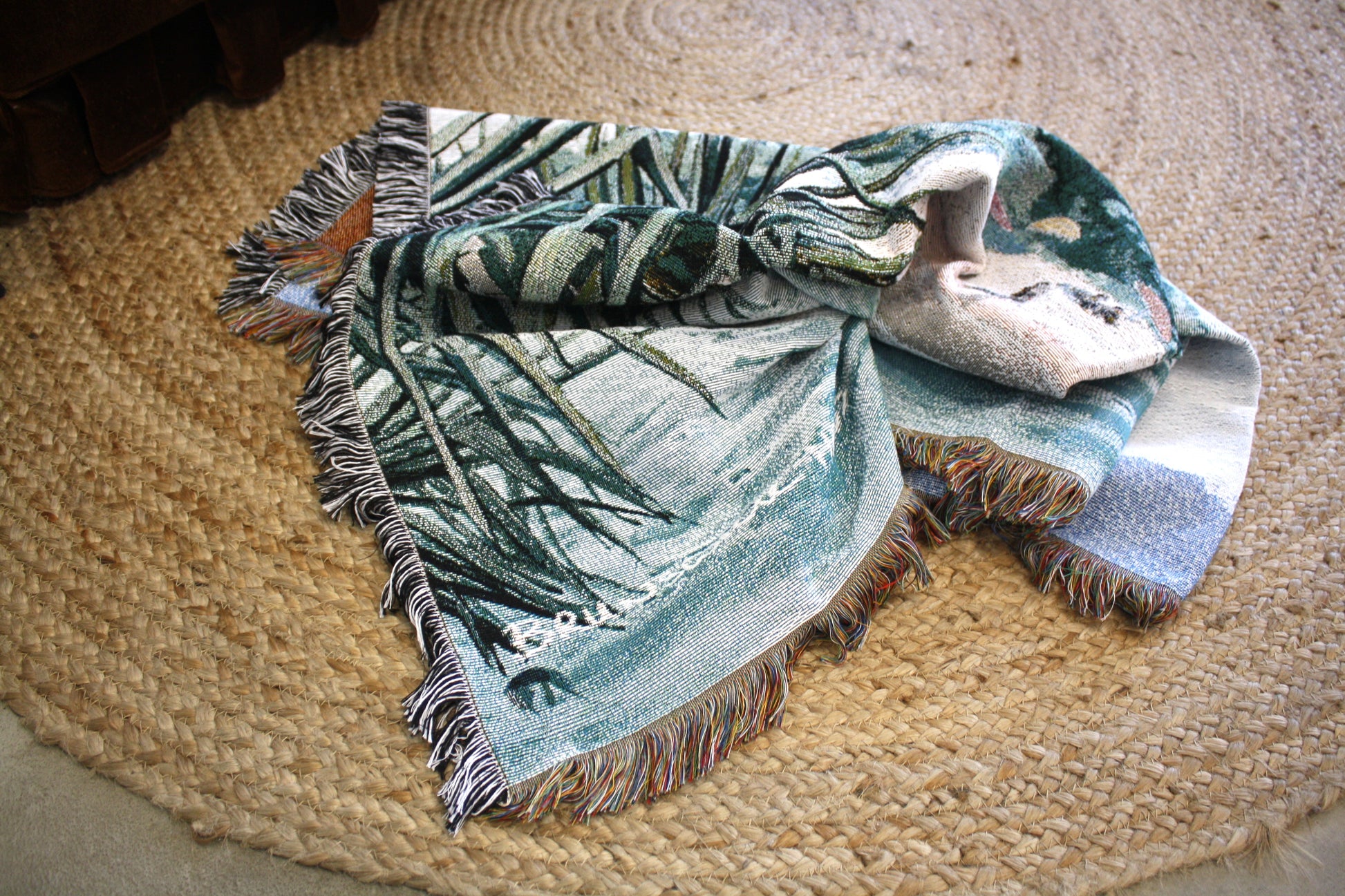"High Tide" Torakina - Small Woven Rug