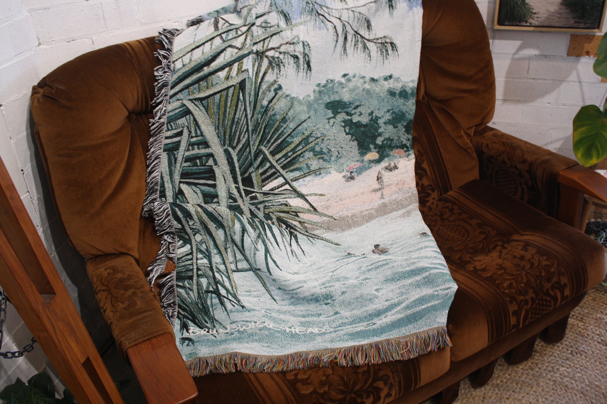 "High Tide" Torakina - Small Woven Rug