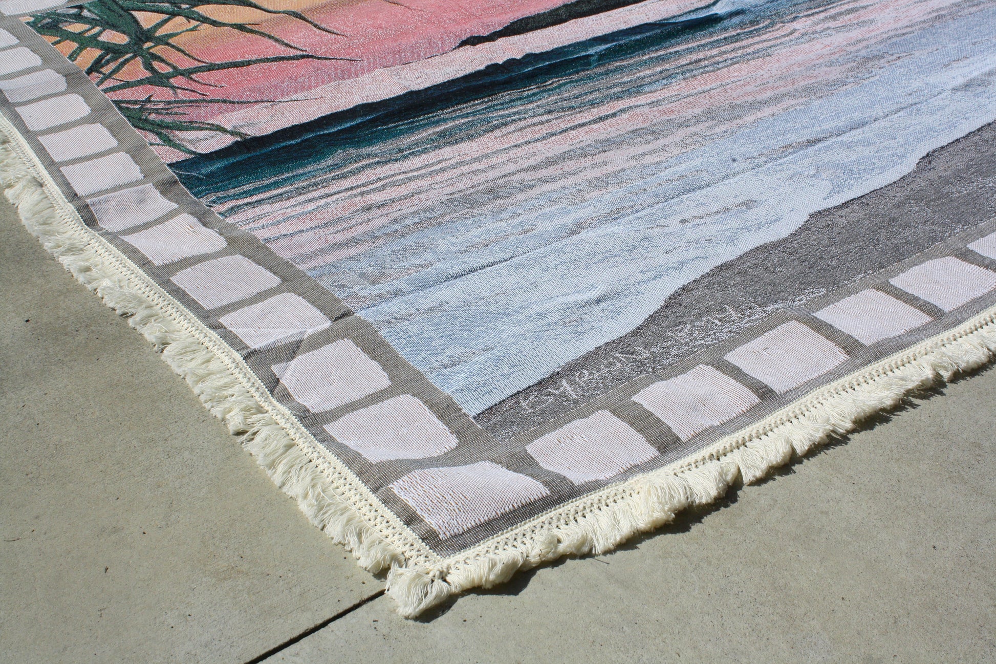 "Peaches & Cream" Byron Bay Large Rug