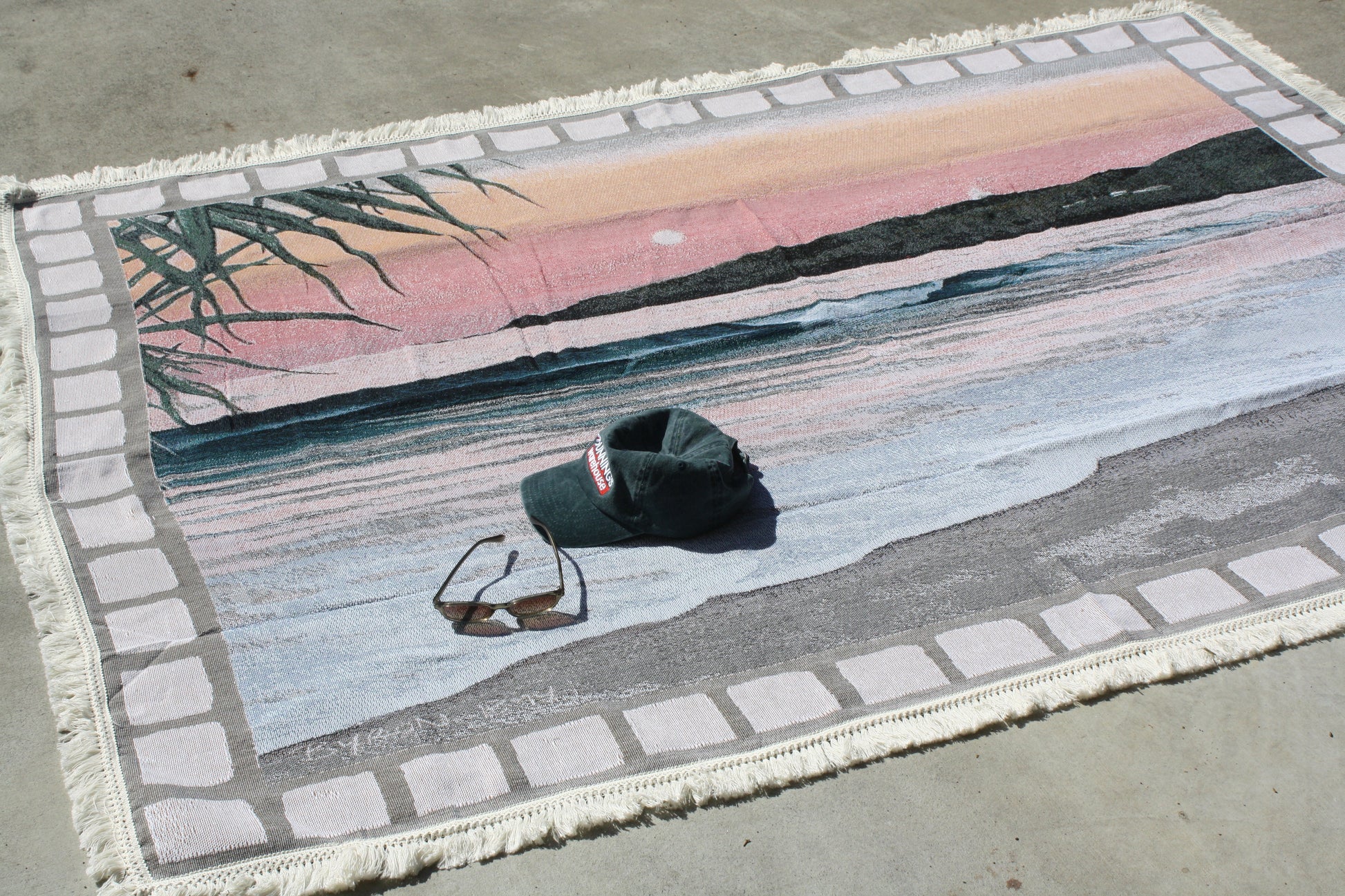 "Peaches & Cream" Byron Bay Large Rug
