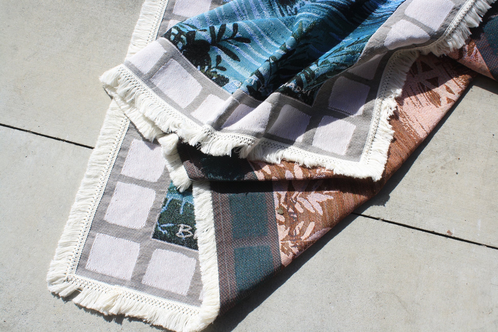 "Rite of Passage" Brunswick Bridge Large Rug