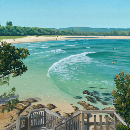 "Around the Bend" (Byron Bay) - Limted Edition Print
