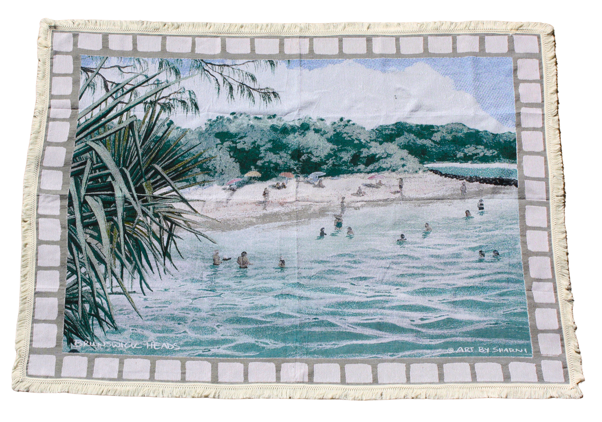 "High Tide" Torakina - Large Woven Rug