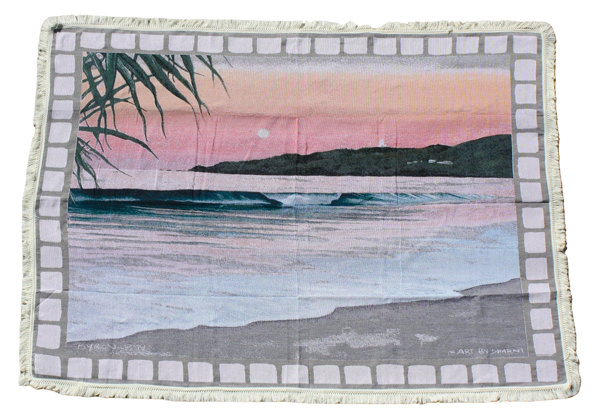 "Peaches & Cream" Byron Bay Large Rug