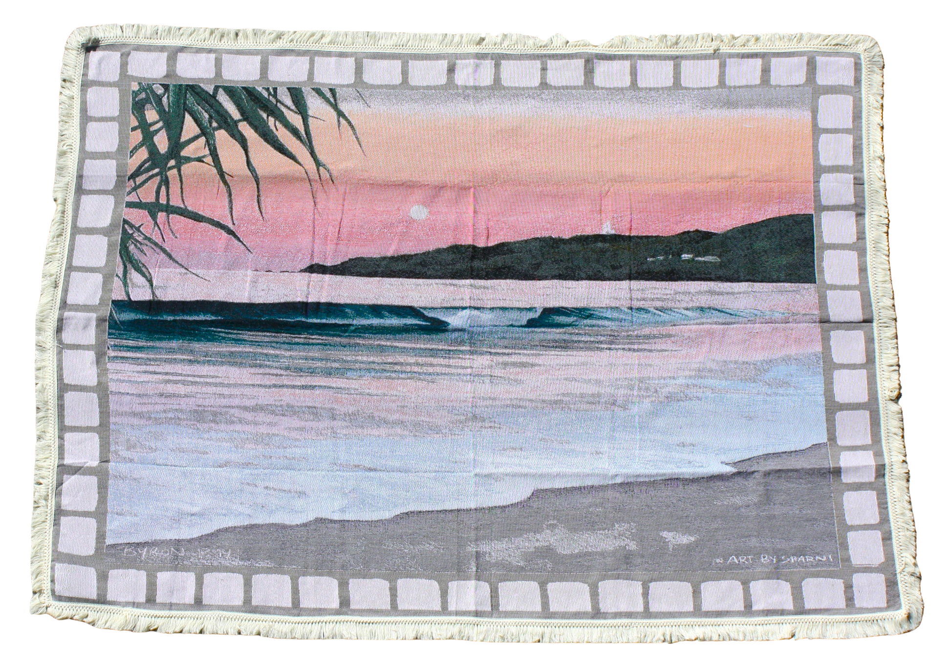 "Peaches & Cream" Byron Bay Large Rug